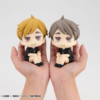 Haikyu!! Look Up PVC Statues Atsumu Miya & Osamu Miya Uniform Ver. 11cm (with gift) - Scale Statue - Megahouse - Hobby Figures UK