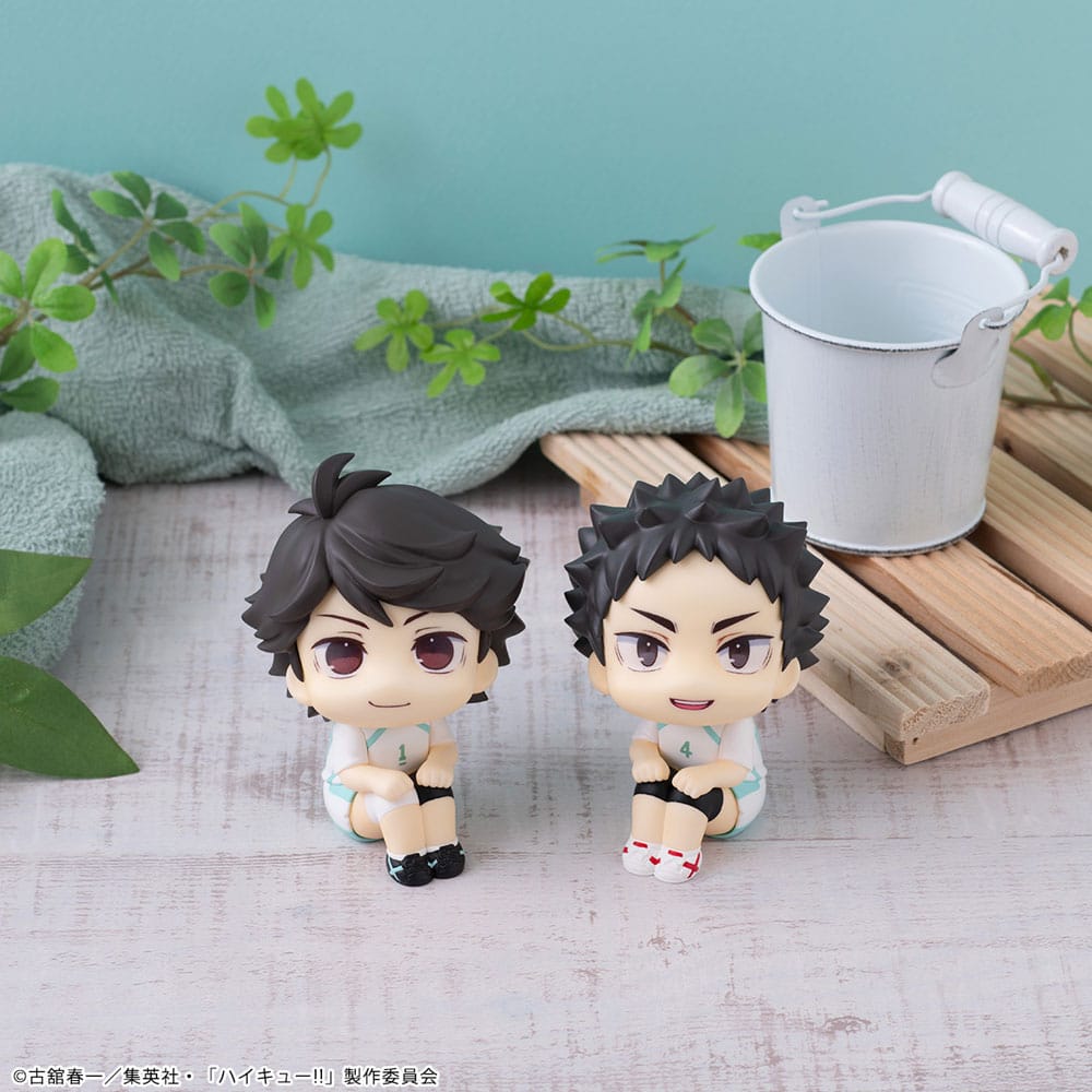 Haikyu!! Look Up PVC Statues Toru Oikawa & Hajime Iwaizumi Uniform Ver ...