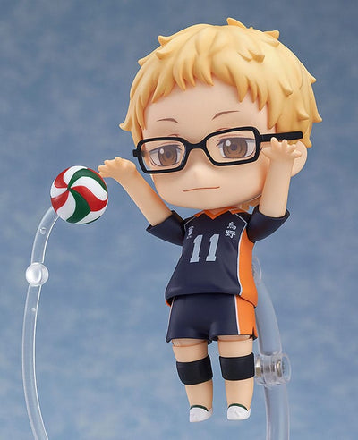 Haikyu!! Nendoroid Action Figure Kei Tsukishima (re-run) 10cm - Mini Figures - Good Smile Company - Hobby Figures UK