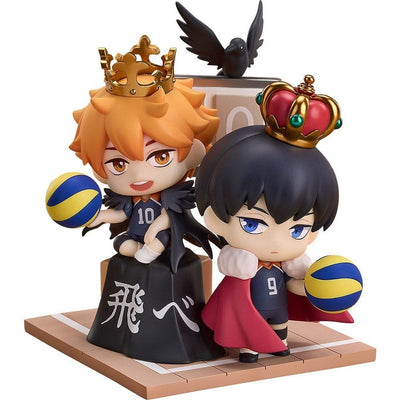 Haikyu!! Qset Mini-Figure 2-Pack Shoyo Hinata & Tobio Kageyama 11cm - Mini Figures - Good Smile Company - Hobby Figures UK