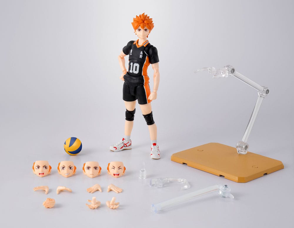 Haikyu!! S.H. Figuarts Action Figure Shoyo Hinata 14cm - Action Figures - Bandai Tamashii Nations - Hobby Figures UK
