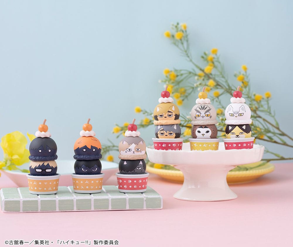 Haikyu!! Tsumichen Stack up & Change Trading Figure 6-Pack 8cm (with gift) - Mini Figures - Megahouse - Hobby Figures UK