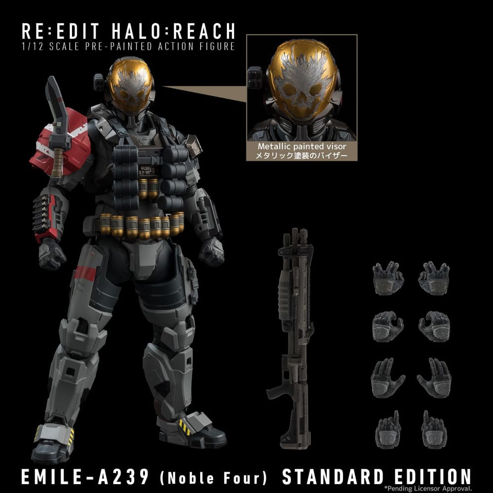 Halo reach Spartan high quality action figure