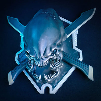 Halo Wall Mount Legendary Icon Grunt Edition 25 x 28cm - Scale Statue - Dark Horse - Hobby Figures UK