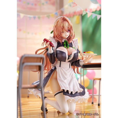 Hanikami Kanojo PVC Statue 1/6 Maid Maison Hanikami Kanojo Sano Hiiragi 20cm - Scale Statue - DMM Factory - Hobby Figures UK