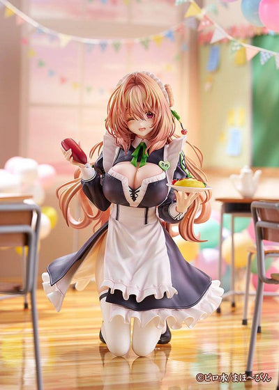 Hanikami Kanojo PVC Statue 1/6 Maid Maison Hanikami Kanojo Sano Hiiragi 20cm - Scale Statue - DMM Factory - Hobby Figures UK