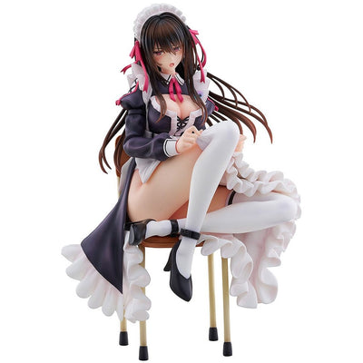 Hanikami Kanojo PVC Statue 1/6 Maid Maison Kasane Minazumi Illustration by Piromizu 21cm - Scale Statue - DMM Factory - Hobby Figures UK