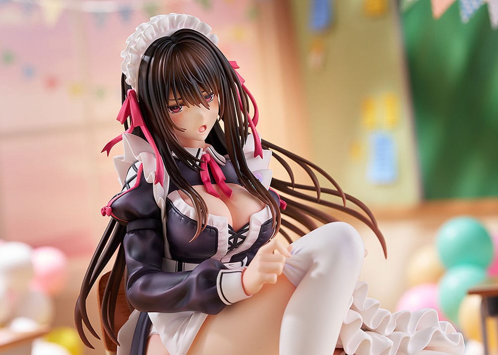 Hanikami Kanojo PVC Statue 1/6 Maid Maison Kasane Minazumi Illustration by Piromizu 21cm - Scale Statue - DMM Factory - Hobby Figures UK