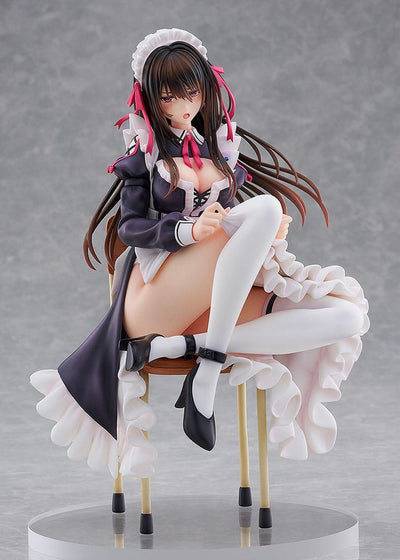 Hanikami Kanojo PVC Statue 1/6 Maid Maison Kasane Minazumi Illustration by Piromizu 21cm - Scale Statue - DMM Factory - Hobby Figures UK