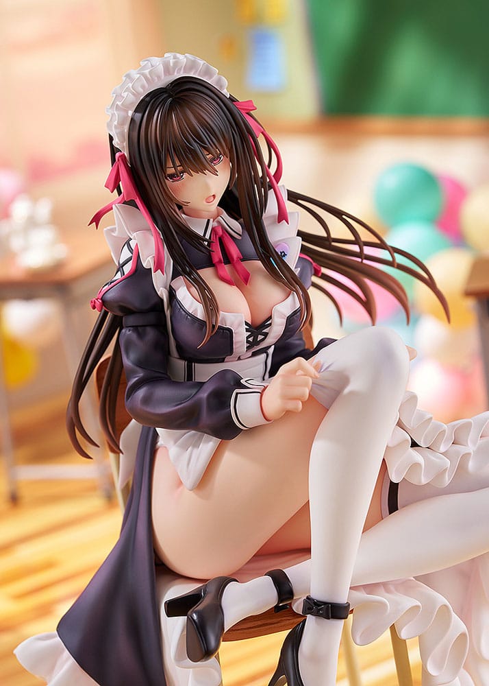 Hanikami Kanojo PVC Statue 1/6 Maid Maison Kasane Minazumi Illustration by Piromizu 21cm - Scale Statue - DMM Factory - Hobby Figures UK