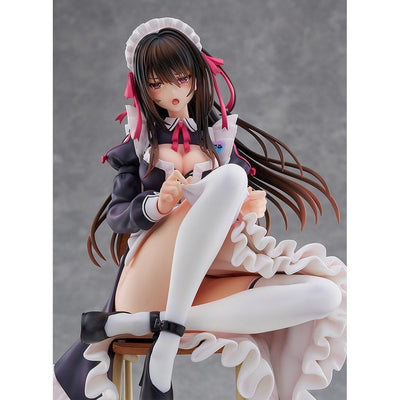 Hanikami Kanojo PVC Statue 1/6 Maid Maison Kasane Minazumi Illustration by Piromizu 21cm - Scale Statue - DMM Factory - Hobby Figures UK