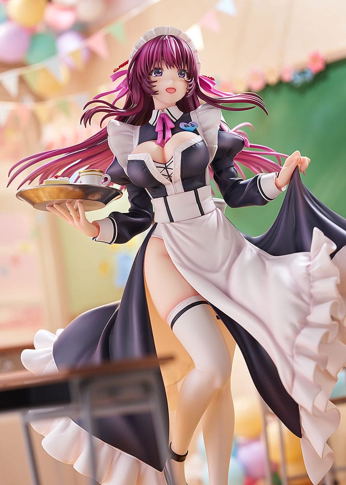 Hanikami Kanojo PVC Statue 1/6 Maid Maison Neru Shizuki Illustration by Piromizu 28cm - Scale Statue - DMM Factory - Hobby Figures UK