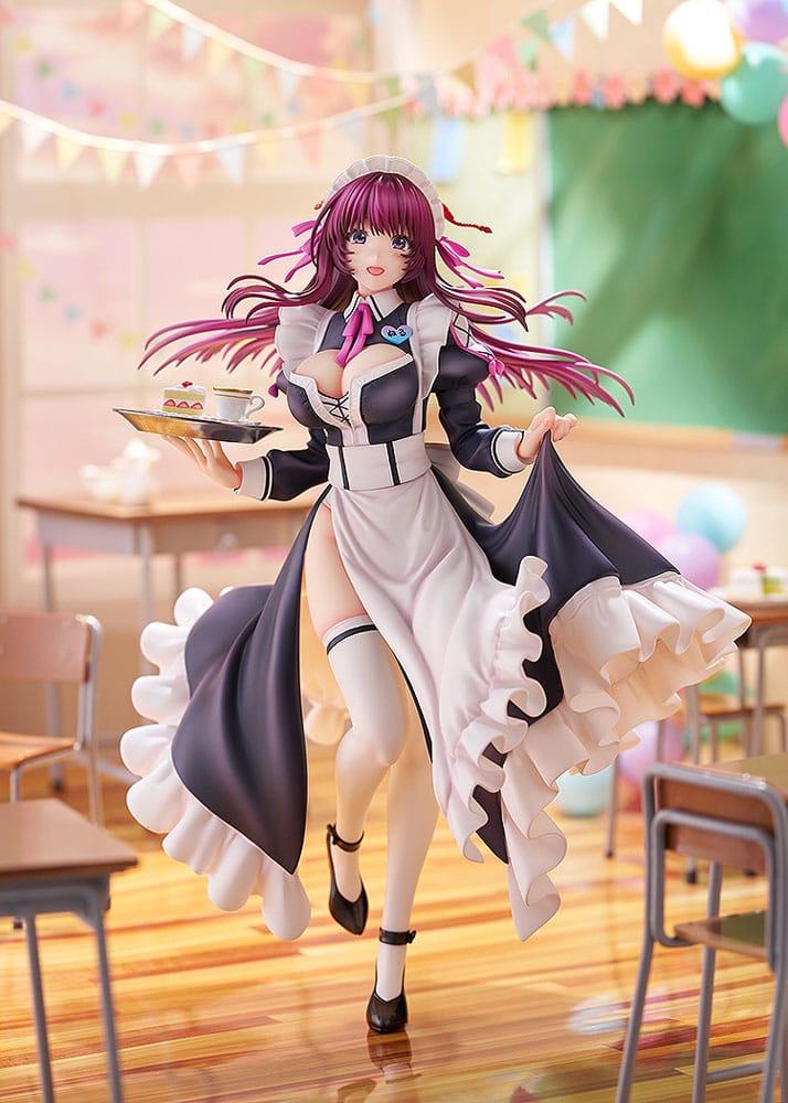 Hanikami Kanojo PVC Statue 1/6 Maid Maison Neru Shizuki Illustration by Piromizu 28cm - Scale Statue - DMM Factory - Hobby Figures UK