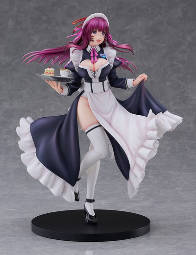 Hanikami Kanojo PVC Statue 1/6 Maid Maison Neru Shizuki Illustration by Piromizu 28cm - Scale Statue - DMM Factory - Hobby Figures UK