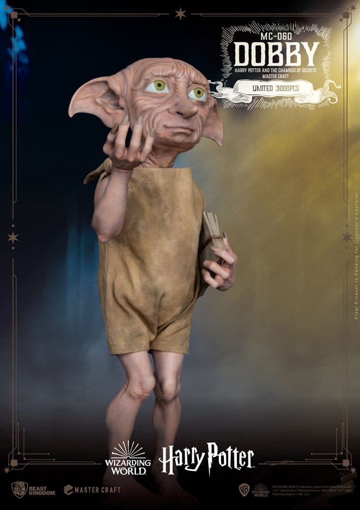 Harry Potter Master Craft Statue Dobby 39cm - Scale Statue - Beast Kingdom Toys - Hobby Figures UK