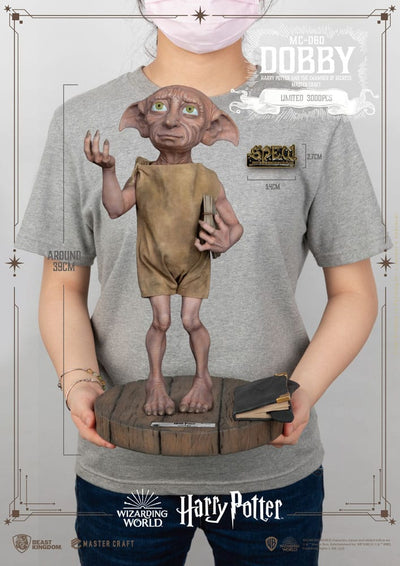 Harry Potter Master Craft Statue Dobby 39cm - Scale Statue - Beast Kingdom Toys - Hobby Figures UK