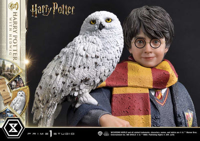 Harry Potter Prime Collectibles Statue 1/6 Harry Potter with Hedwig 28cm - Scale Statue - Prime 1 Studio - Hobby Figures UK