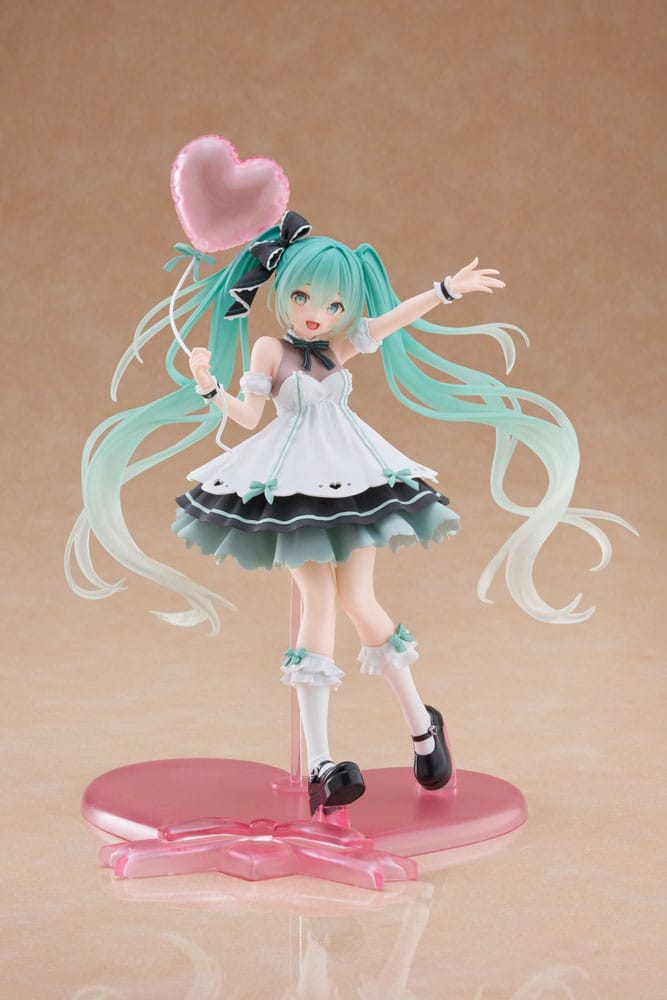 Hatsune Miku AMP+ PVC Statue Statue Hatsune Miku Birthday 2025 Party Ver. 21cm - Scale Statue - Taito Prize - Hobby Figures UK