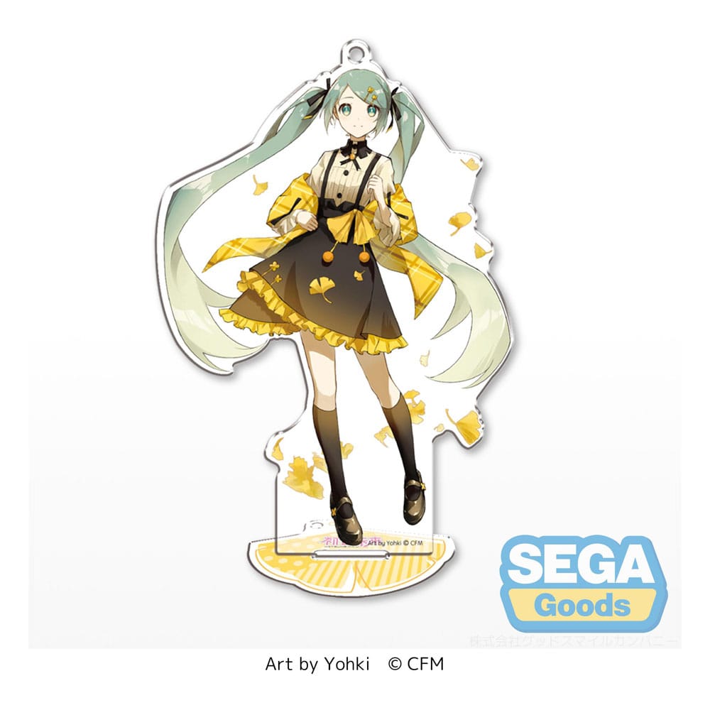 Hatsune Miku Acrylic Stand Hatsune Miku Key Chain Yohki Ver. 14cm - Mini Figures - Sega - Hobby Figures UK