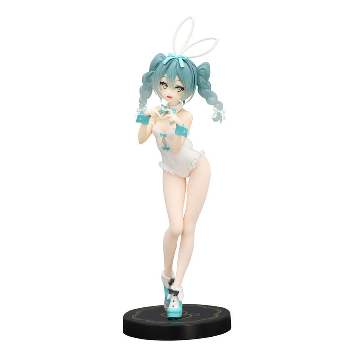 Bicute Bunnies Figure　初音ミク　rurudo ver　18 Hatsune Miku BiCute Bunnies PVC Statue Miku Rurudo White Color Ver