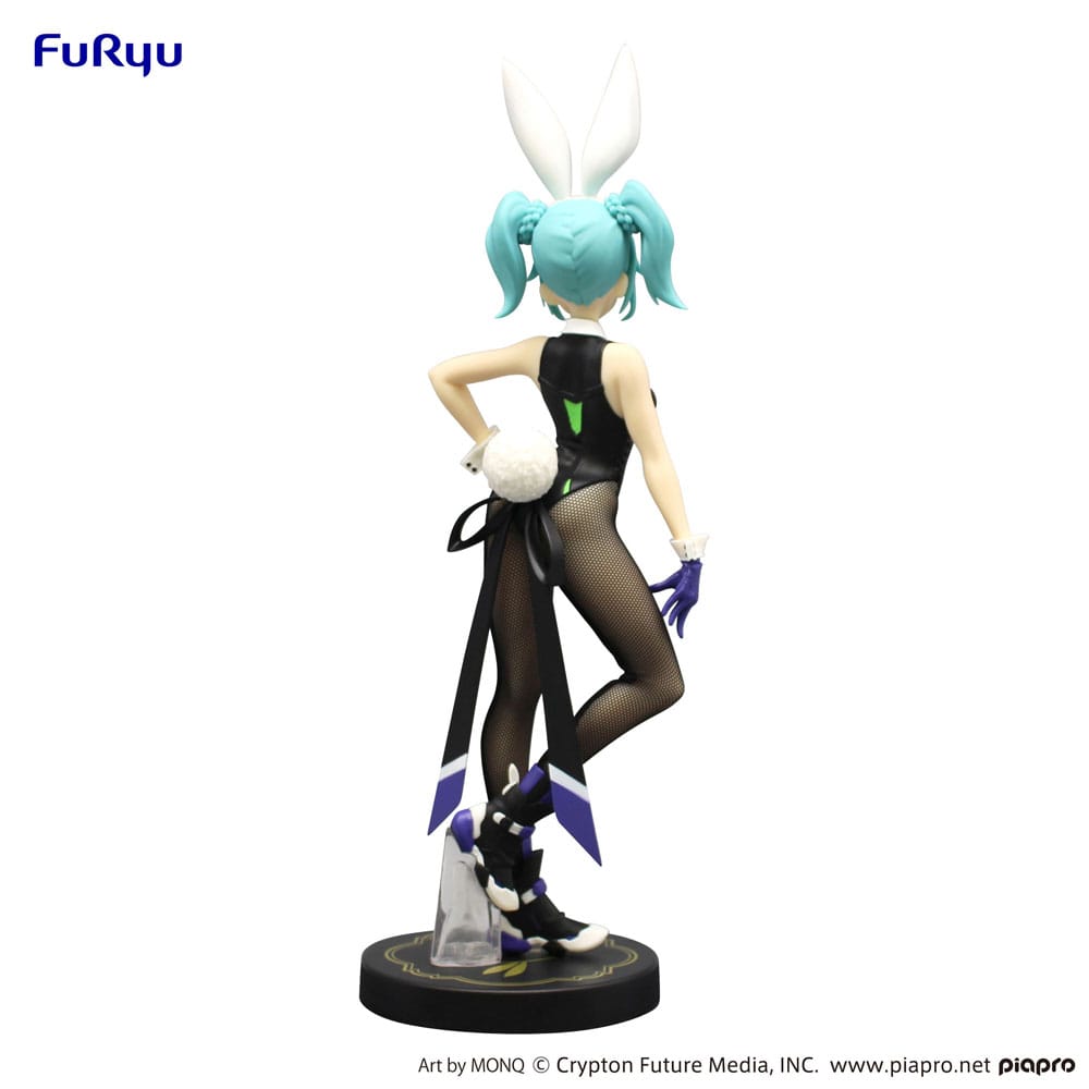 Hatsune Miku BiCute Bunnies PVC Statue Street Violet Color Ver. 30cm - Scale Statue - Furyu - Hobby Figures UK