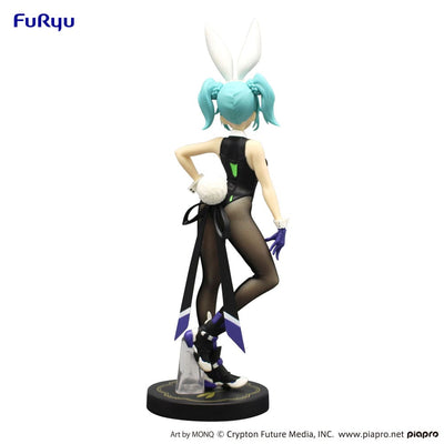 Hatsune Miku BiCute Bunnies PVC Statue Street Violet Color Ver. 30cm - Scale Statue - Furyu - Hobby Figures UK