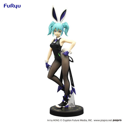 Hatsune Miku BiCute Bunnies PVC Statue Street Violet Color Ver. 30cm - Scale Statue - Furyu - Hobby Figures UK