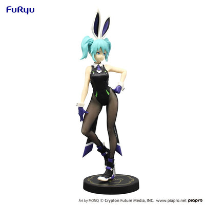 Hatsune Miku BiCute Bunnies PVC Statue Street Violet Color Ver. 30cm - Scale Statue - Furyu - Hobby Figures UK