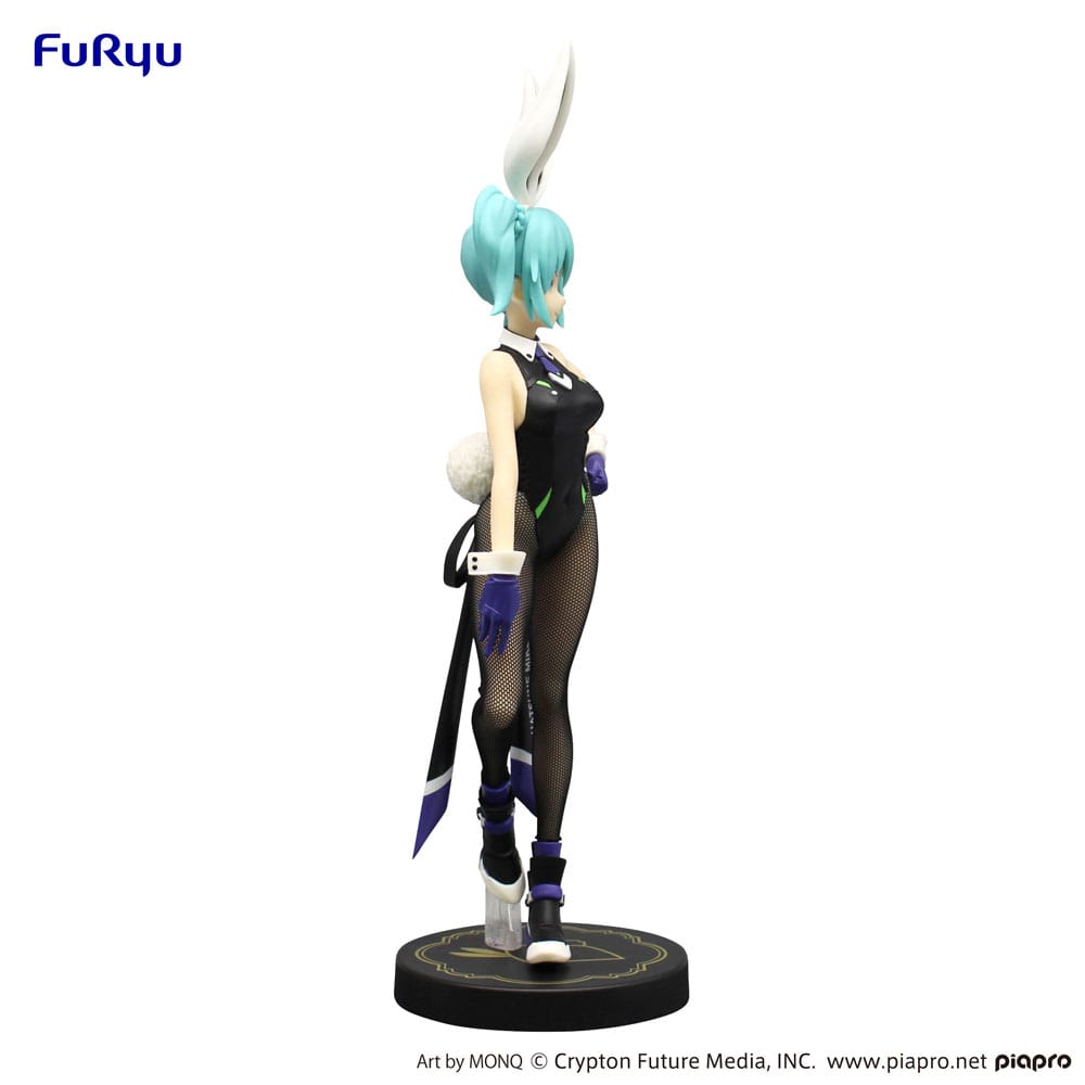 Hatsune Miku BiCute Bunnies PVC Statue Street Violet Color Ver