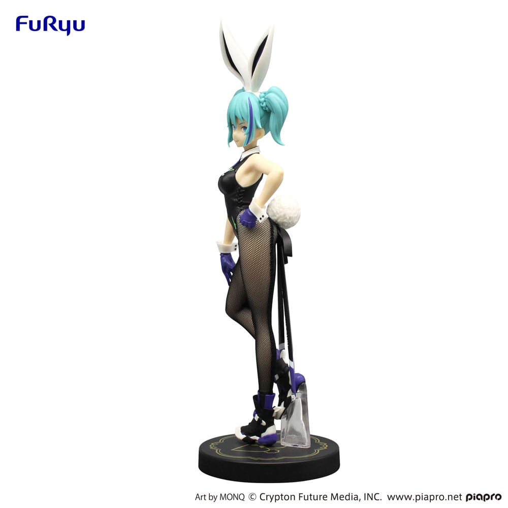 Hatsune Miku BiCute Bunnies PVC Statue Street Violet Color Ver. 30cm - Scale Statue - Furyu - Hobby Figures UK