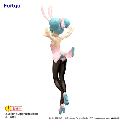 Hatsune Miku BiCute Bunnies PVC Statue Wink Pearl Pink Color Ver. 30cm - Scale Statue - Furyu - Hobby Figures UK