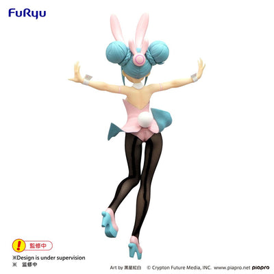 Hatsune Miku BiCute Bunnies PVC Statue Wink Pearl Pink Color Ver. 30cm - Scale Statue - Furyu - Hobby Figures UK
