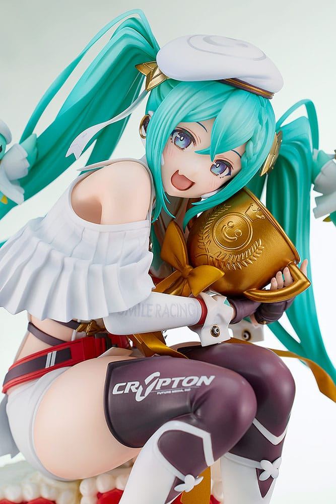 Hatsune Miku Characters PVC Statue 1/6 Racing Miku: 2023 - 15th Anniversary Ver. 26cm - Scale Statue - Good Smile Company - Hobby Figures UK