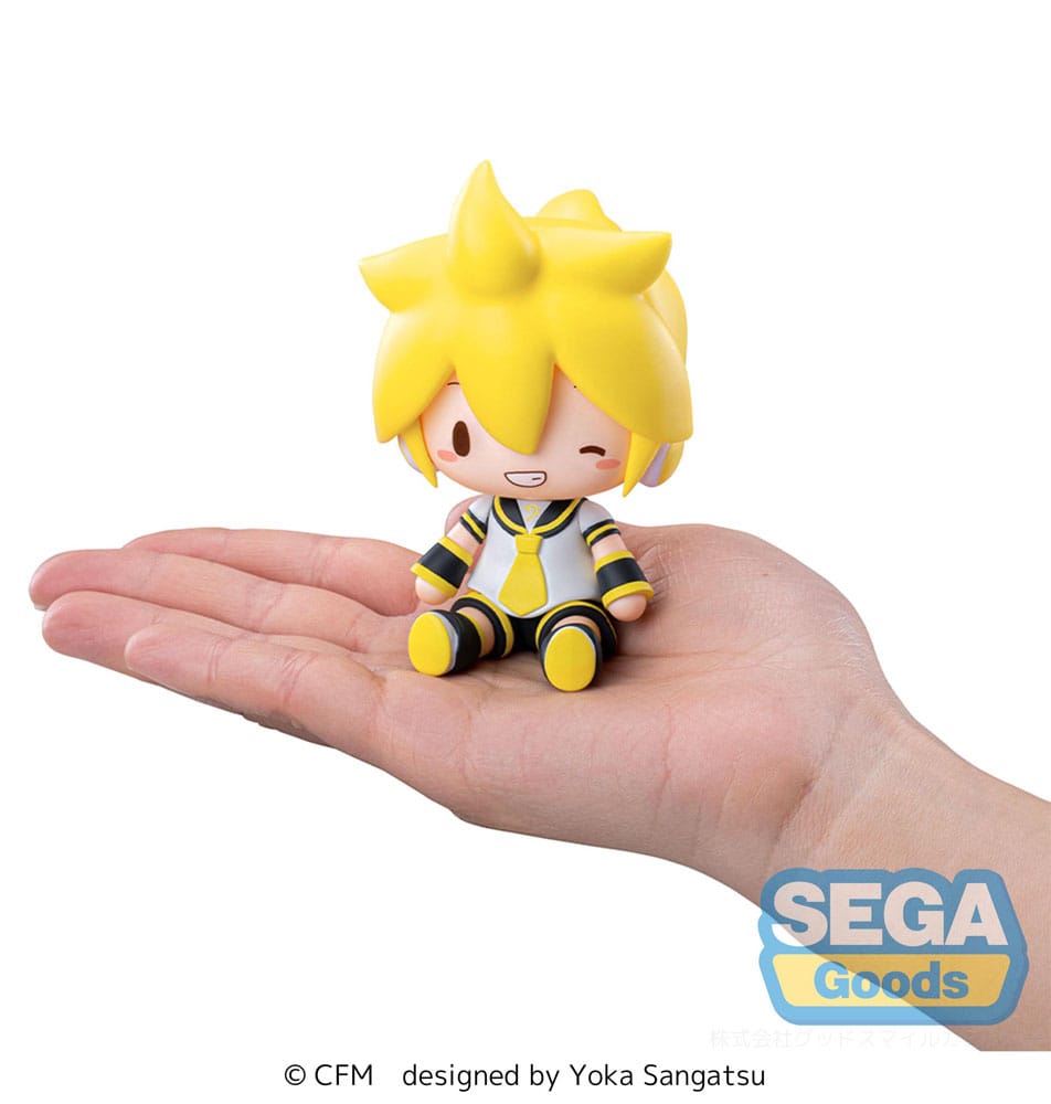 Hatsune Miku Chibi Figure Len Kagamine 9cm - Mini Figures - Sega - Hobby Figures UK