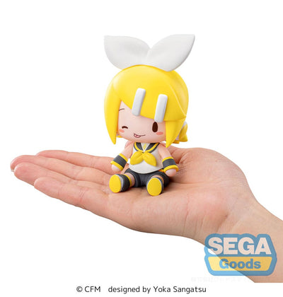 Hatsune Miku Chibi Figure Rin Kagamine 10cm - Mini Figures - Sega - Hobby Figures UK