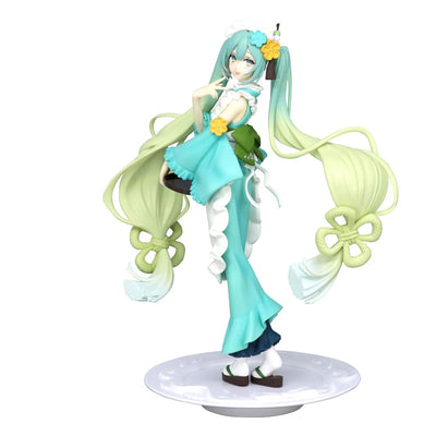 Hatsune Miku Exceed Creative PVC Statue Matcha Green Tea Parfait Mint Ver. 21cm - Scale Statue - Furyu - Hobby Figures UK