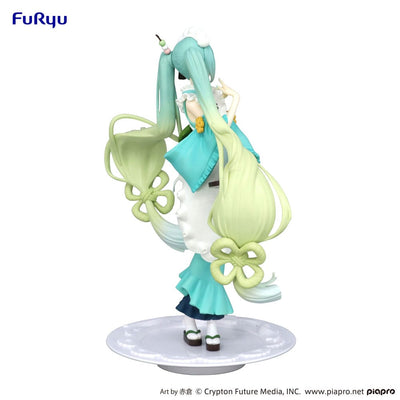 Hatsune Miku Exceed Creative PVC Statue Matcha Green Tea Parfait Mint Ver. 21cm - Scale Statue - Furyu - Hobby Figures UK