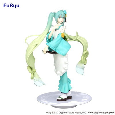 Hatsune Miku Exceed Creative PVC Statue Matcha Green Tea Parfait Mint Ver. 21cm - Scale Statue - Furyu - Hobby Figures UK