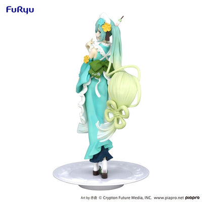 Hatsune Miku Exceed Creative PVC Statue Matcha Green Tea Parfait Mint Ver. 21cm - Scale Statue - Furyu - Hobby Figures UK