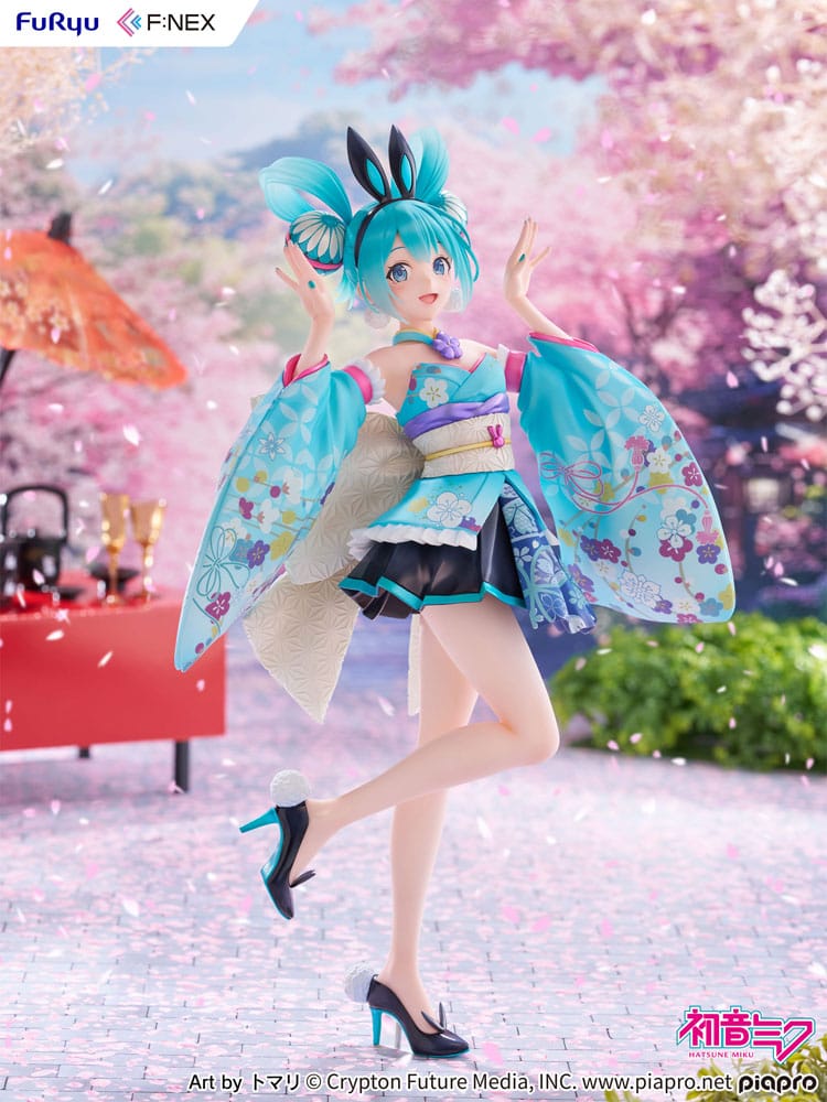 Hatsune Miku F:NEX PVC Statue 1/7 Hatsune Miku Wa-bunny 27cm - Scale Statue - Furyu - Hobby Figures UK