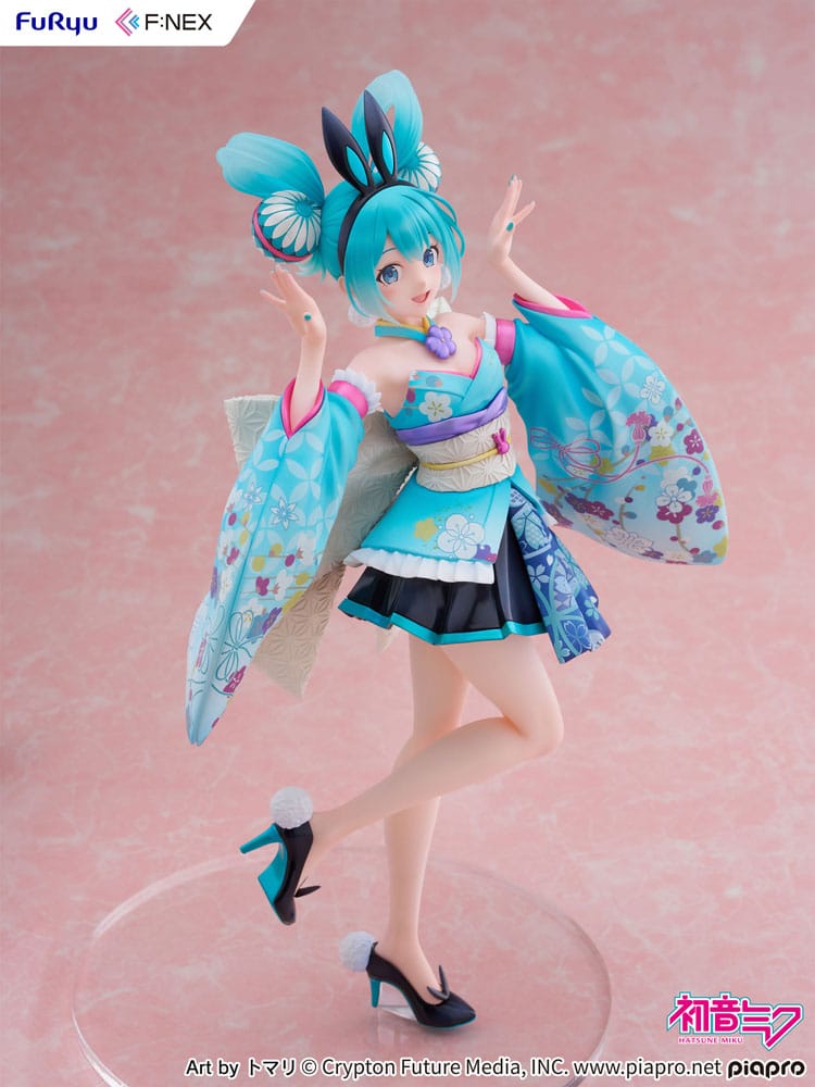Hatsune Miku F:NEX PVC Statue 1/7 Hatsune Miku Wa-bunny 27cm - Scale Statue - Furyu - Hobby Figures UK