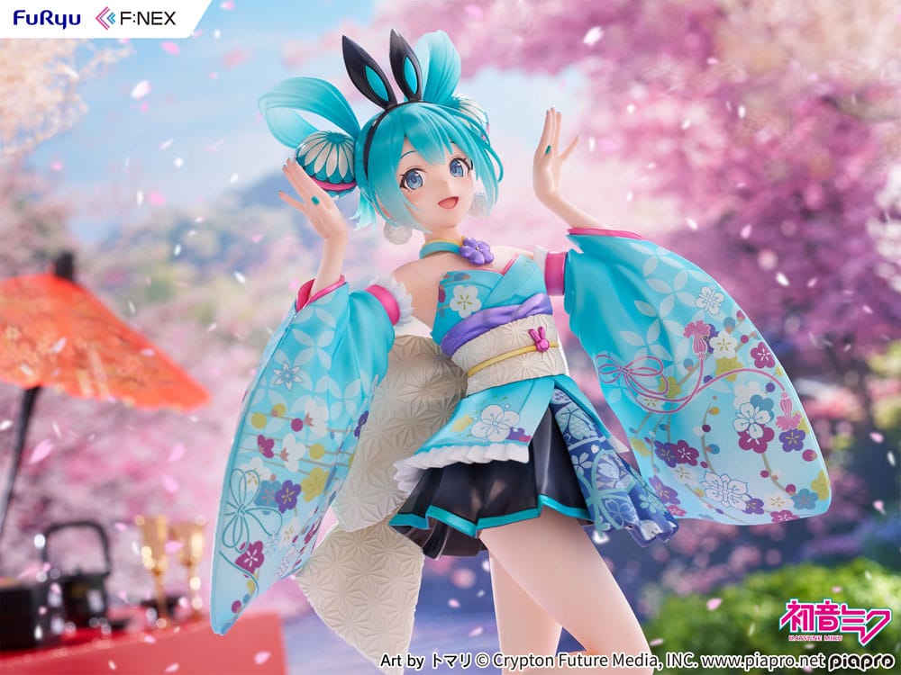 Hatsune Miku F:NEX PVC Statue 1/7 Hatsune Miku Wa-bunny 27cm - Scale Statue - Furyu - Hobby Figures UK