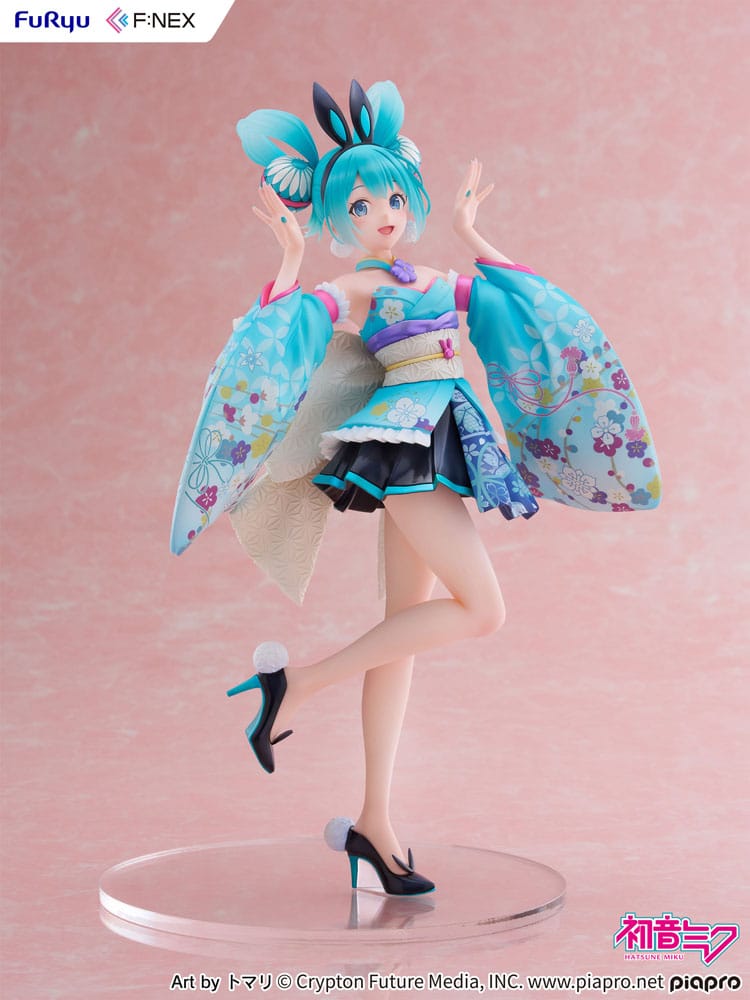 Hatsune Miku F:NEX PVC Statue 1/7 Hatsune Miku Wa-bunny 27cm - Scale Statue - Furyu - Hobby Figures UK