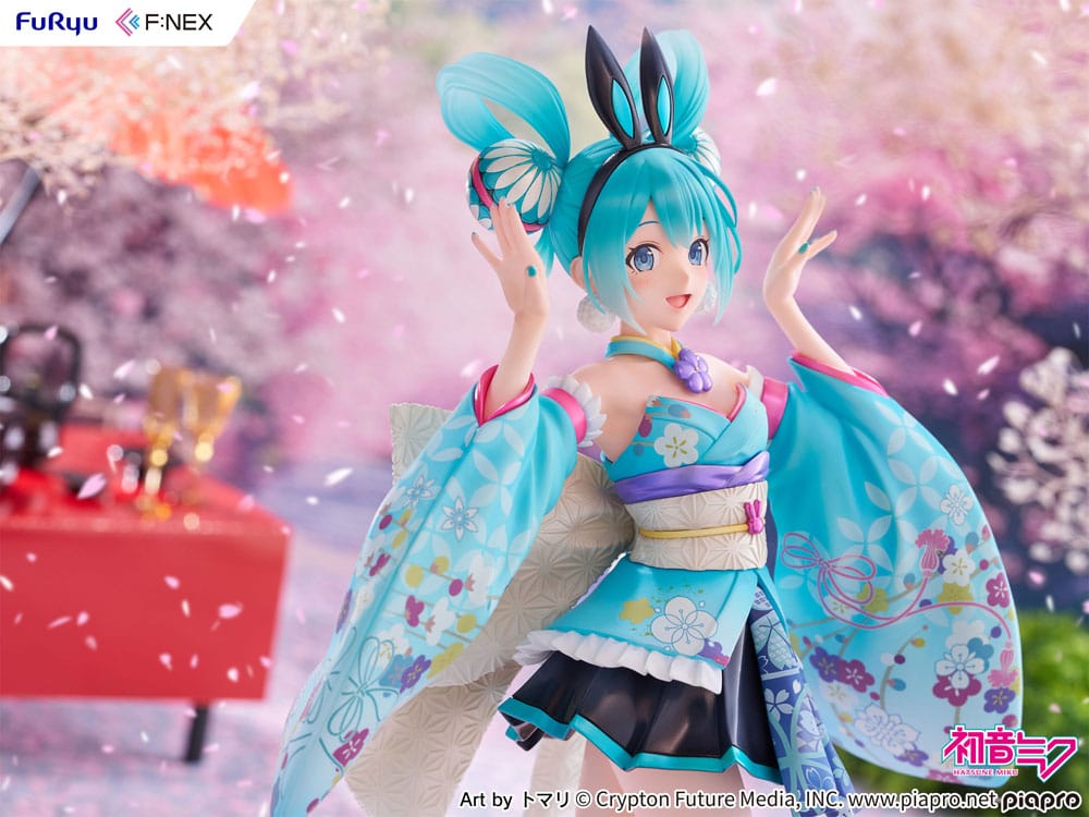 Hatsune Miku F:NEX PVC Statue 1/7 Hatsune Miku Wa-bunny 27cm - Scale Statue - Furyu - Hobby Figures UK