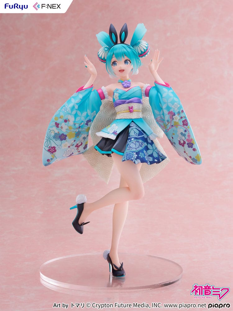 Hatsune Miku F:NEX PVC Statue 1/7 Hatsune Miku Wa-bunny 27cm - Scale Statue - Furyu - Hobby Figures UK