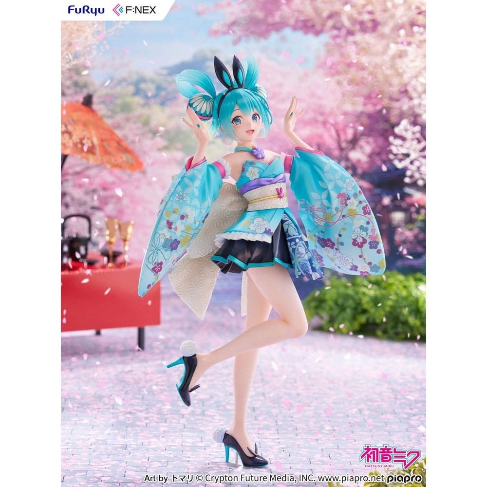Hatsune Miku F:NEX PVC Statue 1/7 Hatsune Miku Wa-bunny 27cm - Scale Statue - Furyu - Hobby Figures UK