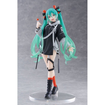 Hatsune Miku Wonderland PVC Statue Fashion Punk Ver. 18cm - Scale Statue - Taito Prize - Hobby Figures UK