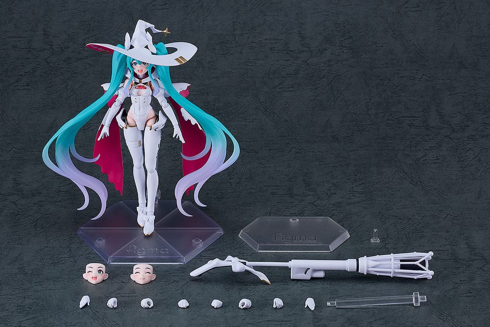 Hatsune Miku GT Project Figma Action Figure Racing Miku 2024 Ver. 16cm - Action Figures - Good Smile Racing - Hobby Figures UK
