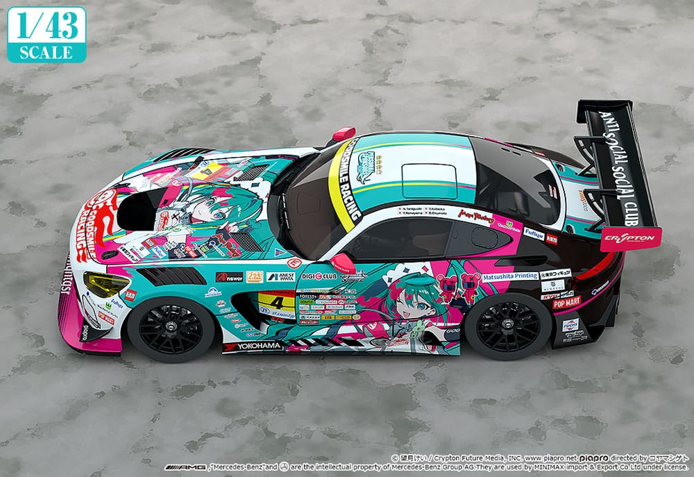 Hatsune Miku GT Project Vehicle 1/43 Hatsune Miku AMG 2025 Season