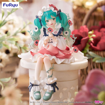 Hatsune Miku Noodle Stopper PVC Statue Hatsune Miku Flower Fairy Anemone 14cm - Scale Statue - Furyu - Hobby Figures UK